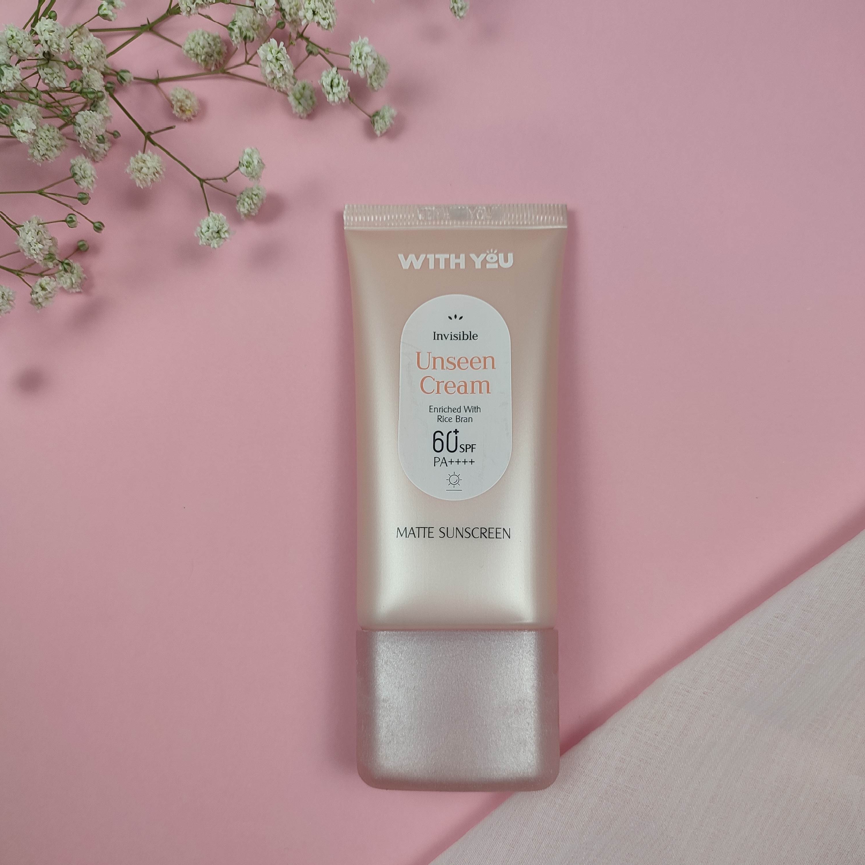 ضد آفتاب ویت یو با SPF60 ضد آفتاب مات بی رنگ